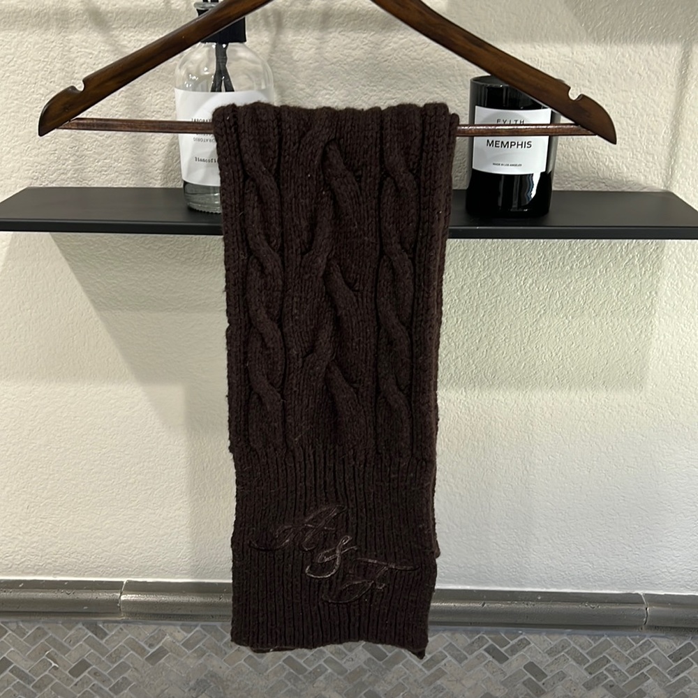 Abercrombie and Fitch Brown Scarf